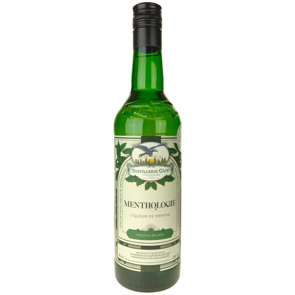 Liqueur de Menthe Menthologie Distillerie Guy